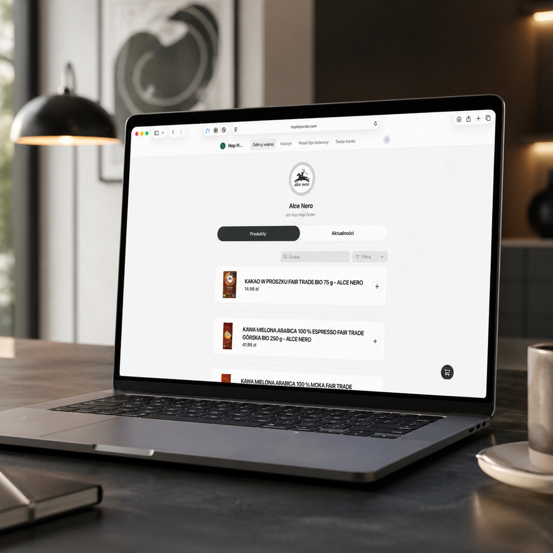 Hop Hop Order storefront preview